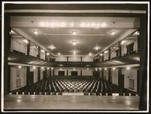 Stadttheater, Greiz: Ansicht Zuschauerraum