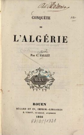 Conquête de l'Algérie
