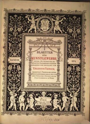 Blätter für Kunstgewerbe. 3. 1874