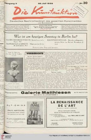 Nr. 30 (22. Juli)
