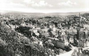 Esslingen, Stadtansicht : Esslingen. Stadtansicht neckarwärts