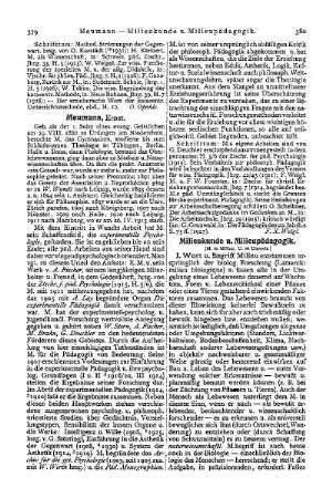 Milieukunde u. Milieupädagogik