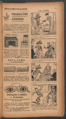 Las visitas - [Cómic]