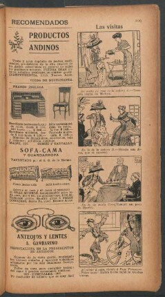 Las visitas - [Cómic]