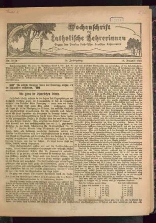 ¬Die¬ Frau im öffentlichen Dienst