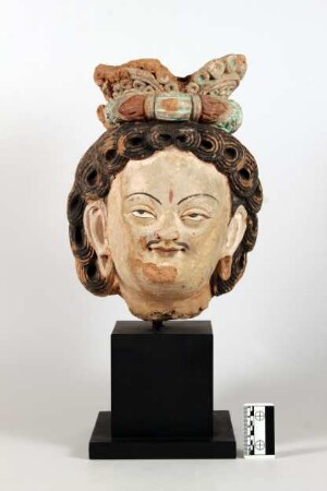 Kopf eines Bodhisattva