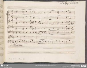 L' Olimpiade. Excerpts - Mus.1-F-49,4-20 : S, orch, bc
