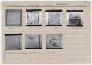 Pläne: Botanischer Garten Berlin (Wettbewerb). Berlin, Pankow, OT Blankenfelde bzw. OT Rosenthal, Wartenberger Luch, Blankenfelder Chaussee/Am Botanischen Garten