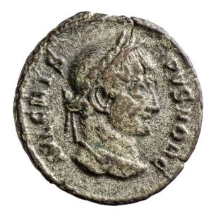 Münze, Follis, Aes 3, 321 - 324 n. Chr.