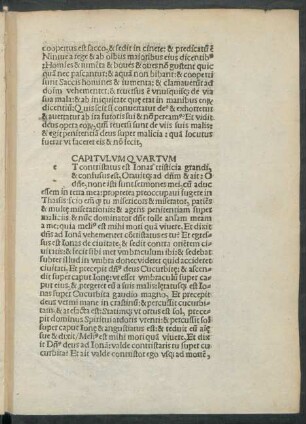 Capitulum Quartum