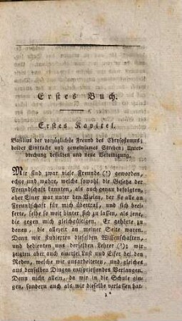Des heiligen Johannes Chrysostomus sechs Bücher vom Priesterthume