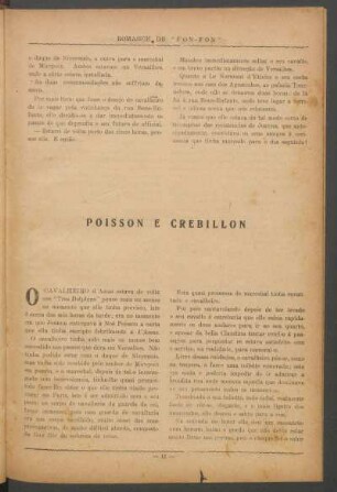 Poisson e Crebillon