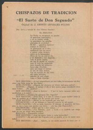 El susto de Don Segundo
