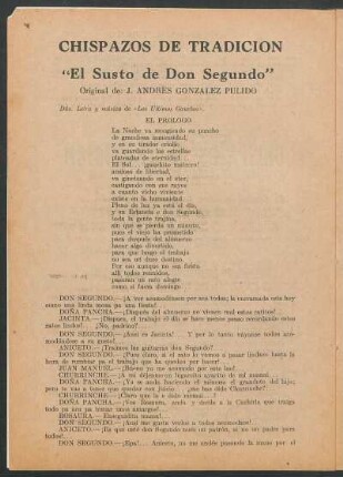 El susto de Don Segundo