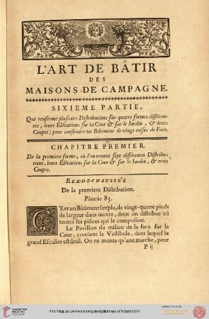 Sixième partie