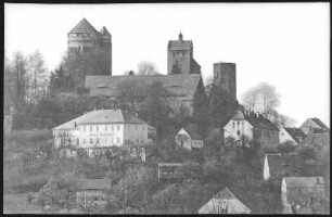 Stolpen. Koselturm, Seigerturm, Siebenspitzenturm