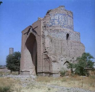 Usbekistan. Samarkand. Bibi-Chanum-Moschee. Ruine der kleinen Moschee