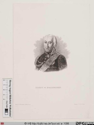 Bildnis Friedrich Heinrich Ferdinand Emil Kleist (von Nollendorf) (1814 Graf)