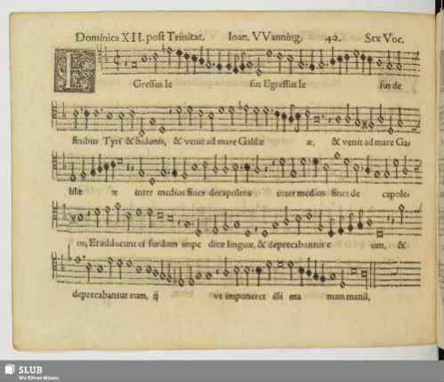 40. Egressus Jesus de finibus
