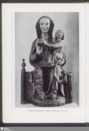 Füssen, Heimatmuseum, Frühgotische Muttergottes um 1280