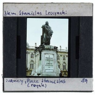 Nancy, Monument à Stanislas Leszczynski