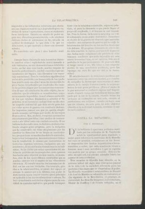 Contra la metafísica