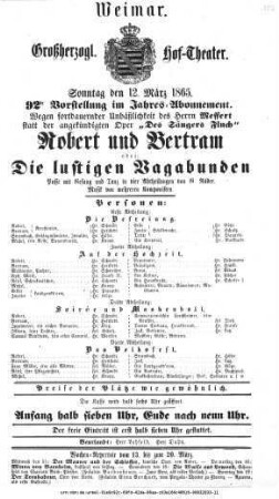 Robert und Bertram oder: Die lustigen Vagabunden