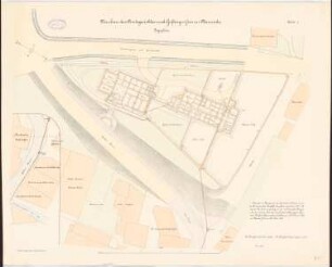 Amtsgericht und Gefängnis, Neurode: Lageplan 1:200