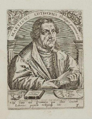 Bildnis von Martin Luther (1483-1546)