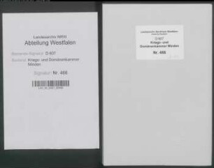 Aufhebung der Akzisefreiheit des Gastwirts Brüggemann zu Neusalzwerk