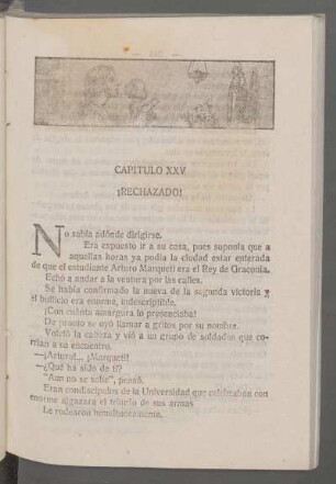 Capítulo XXV - ¡Rechazado!