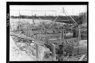 Bauprojekt : Thailand, Fundamentarbeiten für ein unbekanntes Bauvorhaben, 1908/1913