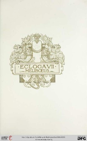 Ecloga VII: Meliboeus