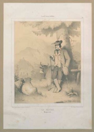 "Le pâtre. Margraviat."