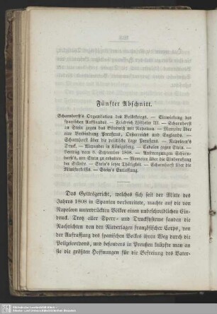Fünfter Abschnitt. Scharnhorst´s Organisation des Volkskriegs ...