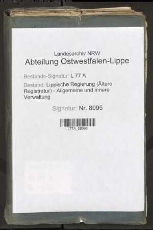 Verzeichnisse und Revision der Baumpflanzungen an den Landstraßen (Chausseen), Bd. 1