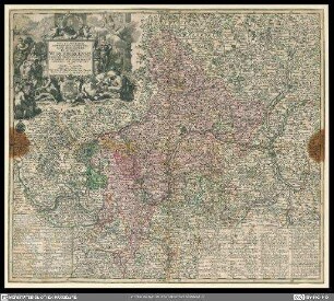 Nova et accuratior repraesentatio geographica Sacri Romani Imperii episcopatus Würceburgensis Franciae orientalis ducatus