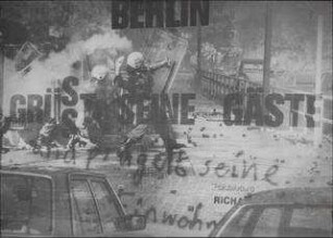 Berlin grüsst seine Gäste und prügelt seine Einwohner