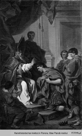 Studie zu dem Gemälde Der Heilige Ambrosius gibt Kaiser Theodosius die Absolution