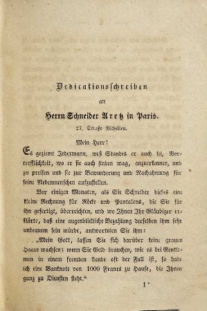 Komische Erzählungen, 5. Das Pariser Skizzenbuch. Der Pofessor