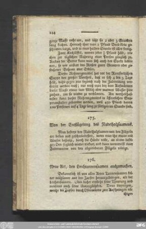176. Neue Art, den Lerchtannensaamen auszumachen.