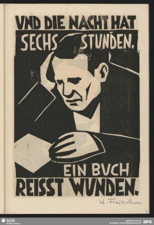 Und die Nacht hat sechs Stunden. Ein Buch reißt Wunden
