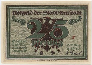 25 Pfennig