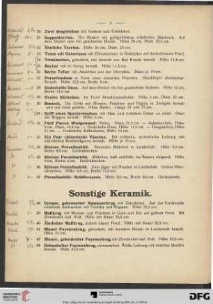 Sonstige Keramik (Nr. 38-53)