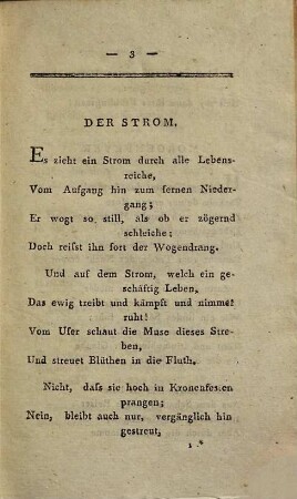 Elegien und vermischte Gedichte