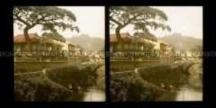 Häuser am Fluss, Nagasaki