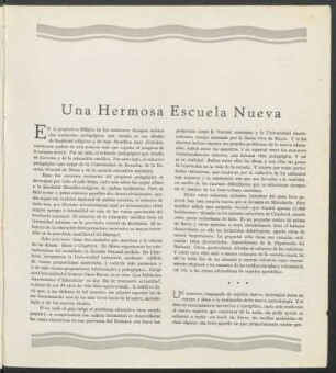 Una Hermosa Escuela Nueva