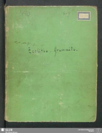 [2,4]: Zeolithe. Grammite - XVII 490