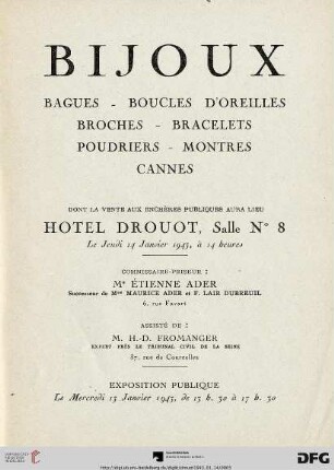 Bijoux, bagues, bouclets d'oreilles..