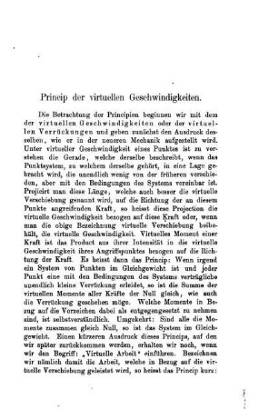 Historische Darstellung der Principien.